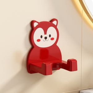 ผนังเก็บของราวห้องน้ำทั่วไปติดผนังชั้นเก็บของอเนกประสงค์ราวตากขนาดเล็กผมการ์ตูน