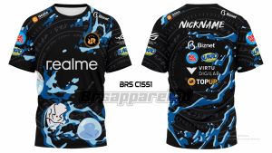 RRQ Jersey x Slime FANS Black White 2025 Full Printing
