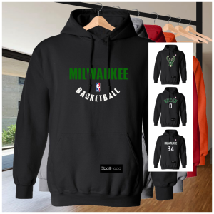MILWAUKEE BASKETBALL  NBA Premium DTF Hoodie Jacket | Personalized Anime Band Basketball & Motorcycle Designs