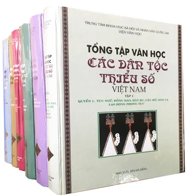 Sách Tổng Tập Văn Học Các Dân Tộc Thiểu Số Việt Nam (Tổng Bộ 6 Cuốn)