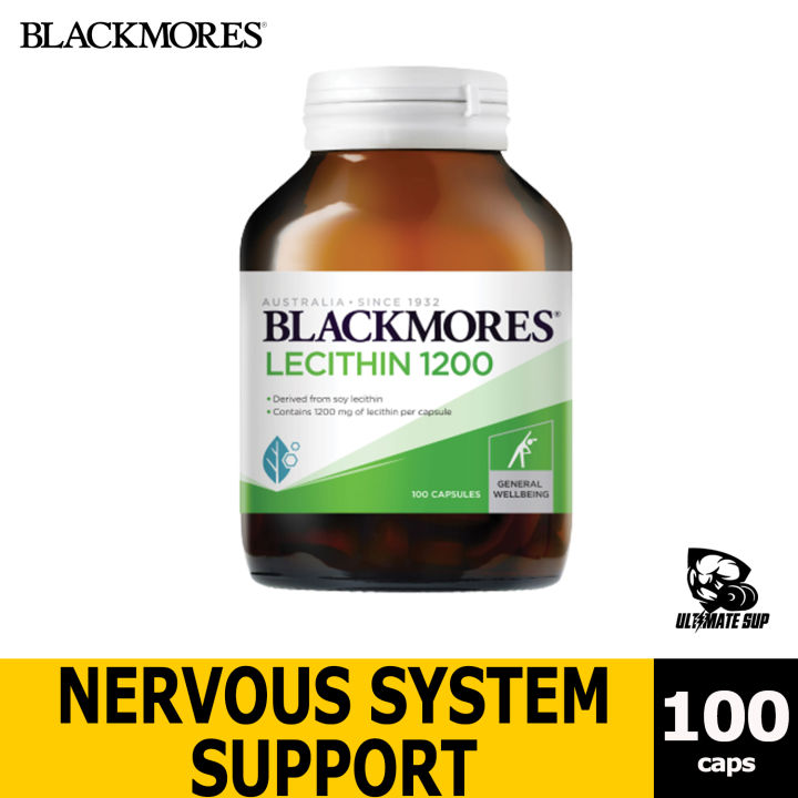 Blackmores Lecithin 1200mg Support Liver Function & Aids Fat Metabolism