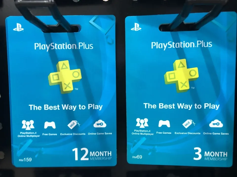 PlayStation Plus Gift Card PS Gift Card 3 12 Months Subscription