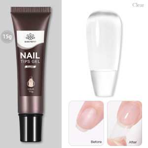 BORN PRETTY 7 colors 15g Nail Tips Gel Jelly Nude White Nail UV Gel Soak Off UV LED Nail Art Gel Varnish Function Gel Polish