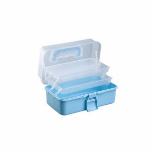 MD-C1050 Kotak Penyimpanan Kotak Obat 3 Tingkat Tool Box Kotak Jepit Rambut Storage Box Serbaguna