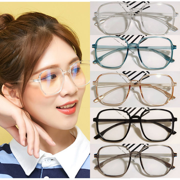 Womens Glasses Trending Spectacles For Girls Korean Fashion Flat