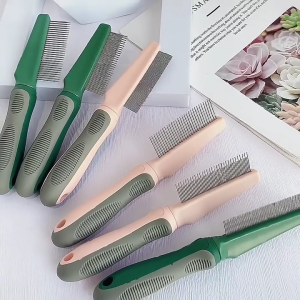 Vật nuôi Lược gỡ rối Lược gỡ lông cho thú cưng Mèo Lược con chó Lược Rake combsshedding lược chải chuốt Lược dematting Lược