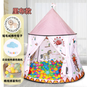 Lều Trẻ Em Quá Khổ Trong Nhà Và Ngoài Trời Bể Bóng Yurt Ấn Độ Cô Gái Bé Trai Chơi Nhà Lâu Đài Trò Chơi Nhà