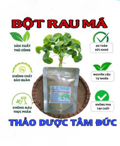 gói 100g bột cây rau má nguyên chất
