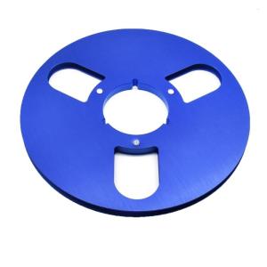 Aluminum 3 Hole Reel With 10.5Inch Empty Tape Nab Hub Disk For Studio Recording