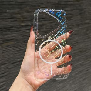 For Huawei Pura 80 Ultra Case Hard Transparent Function Magnetic Magsafe Protective Back Cover For Huawei Pura 80 70 Pro Shell