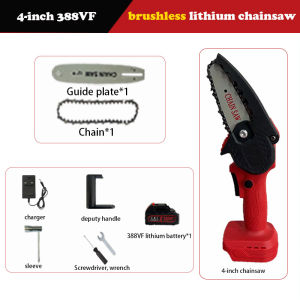 CHIC 4/6/8/10/12-Inch Cordless Chainsaw Electric Saw Wood Cutter Cordless Battery Saw Potong Pokok 388/588/788VF Pruning Cutter/Pruning Saw/无绳电锯/电锯