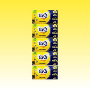 New! [PAKET 5 PACK] Tissue Nice Living Terbaru 360 helai / 180sheet 2ply Facial tisu food safe lembut aman buat wajah makanan tidak mudah sobek isi 5 pack pax pcs