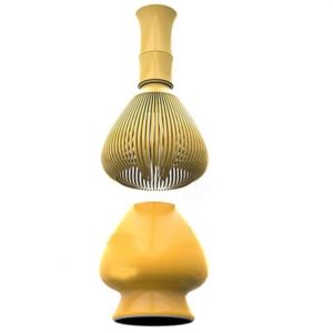 NEXTYOO Cấp thực phẩm Cây đánh Matcha ABS Với giá đỡ Máy đánh trứng Cây đánh trứng bằng nhựa Tái sử dụng Cây đánh bột trà xanh