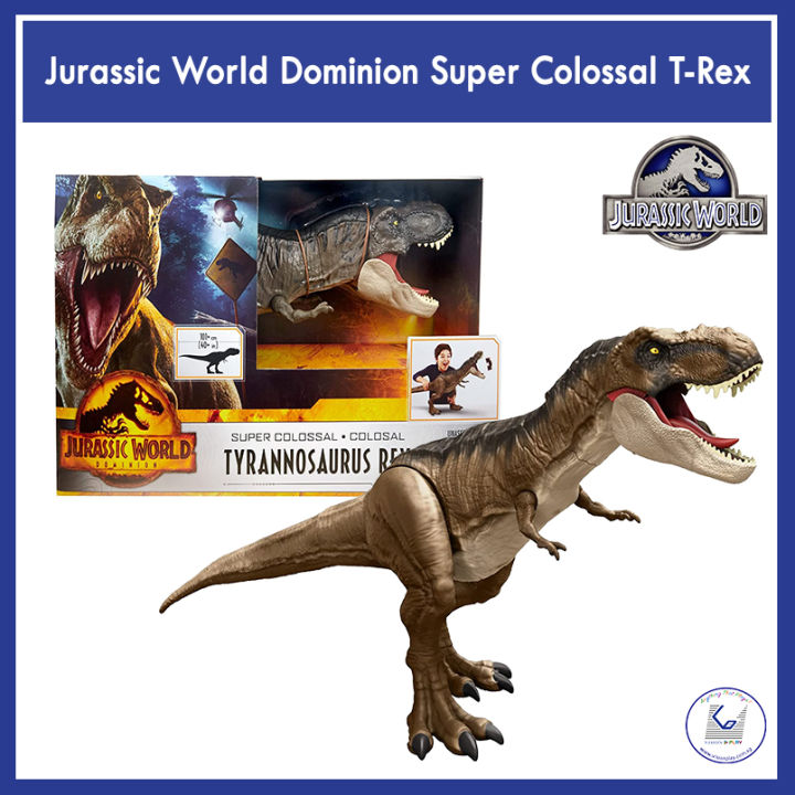 Jurassic World 3 Dominion Super Colossal T-Rex Dinosaur Toy