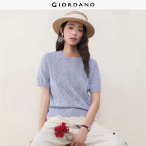 Giordano Women Women Hollow Out Knitwear Free Shipping 18356805