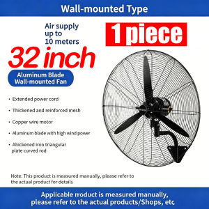 32Inches Industrial Fan Heavy Duty kipas besar Floor Fan Wall Fan Stand Fan household Commercial Stand Fan Electric Powerful Fan 工业风扇