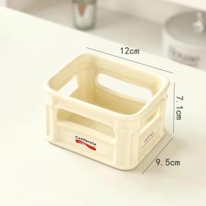 Retro Fruit Storage Basket Creative Desktop Tea Bag Coffee Liquid Dopne Storage Basket Nordic Sle Rectangular Cerc Ba...