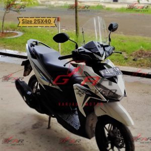 Windsil Standar Windshield Universal Visor Tameng Pelindung Motor Kaca Depan Dari Terpaan Angin