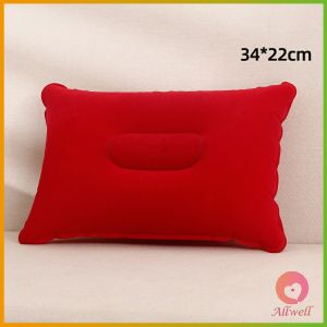 AW หมอนเป่าลม หมอนพกพา หมอนหนุนหลัง หนุนนอน  inflatable pillow