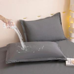 【NEW A 】2pcs Waterproof Pillow Cases Decorative Cushion Cover Envelope Style Sleeping Body Pillowcase Standard Queen King Size