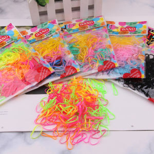 ยางรัดผม หนังยางรัดผม ยางรัดผมแบบยืดเส้นเล็ก ยางรัดผมแบบใช้แล้วทิ้ง