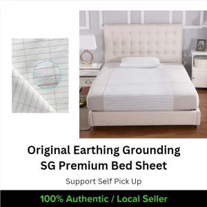 ^Local Warranty^ Grounding Mat Bed Sheet for Anxiety Relief Improved Sleep Reduce Pain/Inflammation/Headache Earthing King Queen Single
