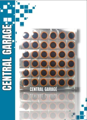 Karet Tambal Tip Top Ban Dalam Maruni Tube Patch S2 (30 mm) Lembar Isi 36pcs