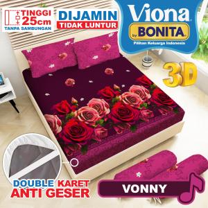 VIONA By Bonita Sprei Set King Size Uk. 180x200 Tinggi 25 cm