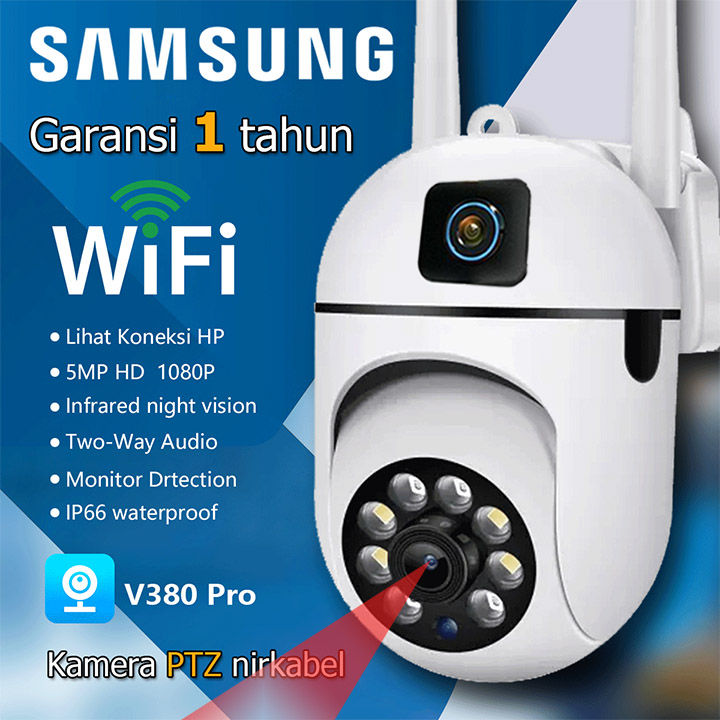 cctv sambung hp jarak jauh Kamera CCTV IP Camera WIFI V380 Pro
