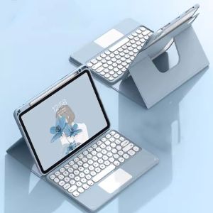 360 Rotating Detachable Bluetooth Touchpad Keyboard Case for Huawei MatePad SE 11 2024 MatePad Air 11.5S 10.4 Pro 10.8 11 with Pencil Holder