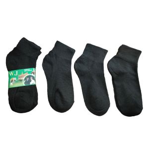 【ซื้อ 3 คู่ แถม 3 คู่】ถุงเท้าข้อสั้น ข้อสั้น ผ้าฝ้าย ใส่ได้ทั้งหญิง-ชาย ผ้าดี มีไซส์เดียว ใส่สบาย