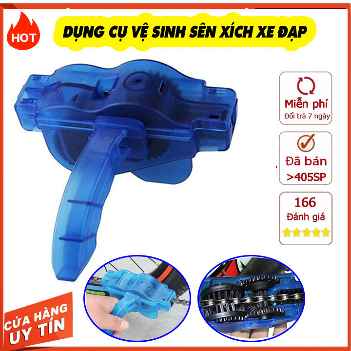 Bộ dụng cụ vệ sinh sên xích xe đạp hộp rửa làm sạch nhông dĩa | Lazada.vn