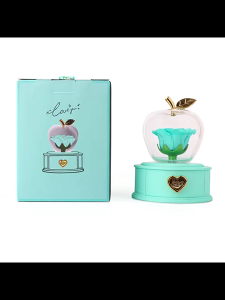 Shaped Box Delicate Rose Storage Box Unique Necklace Container for Christmas Gifts