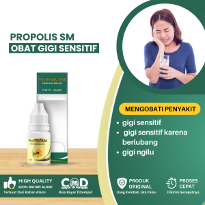 Obat Untuk Sakit Gigi Sensitif Obat Sakit Gigi Yang Sensitif Obat Gigi Sensitif Karena Berlubang Obat Gigi Sensitif Herbal Obat Gigi Ngilu Obat Gigi Sensitif Nyut Nyutan - Propolis SM