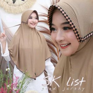 (DISKON)HIJAB SERUT KOTAK JERSEY / JILBAB TERBARU / JILBAB INSTAN KEKINIAN