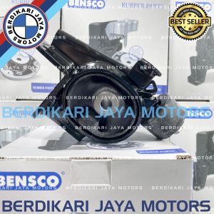 ENGINE MOUNTING DUDUKAN MONTING MESIN LH KIRI TOYOTA ATLIS ZZE122R ZZE 122R 2001 2002 2003 12372-0D051 ORIGINAL MERK BENSCO ASLI