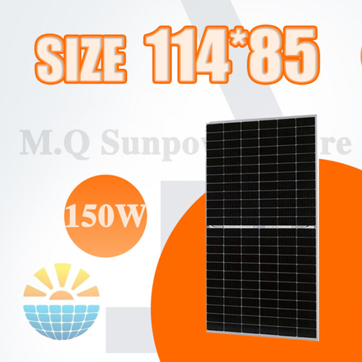 Solar Panel 50W 100W 150W 200W Monocrystalline Solar Charging Panel ...