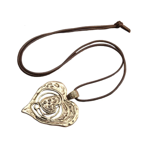 Delicate Heart Pendant Lightweight Comfortable Necklace Zinc Alloy For Everyday Elegant Styling