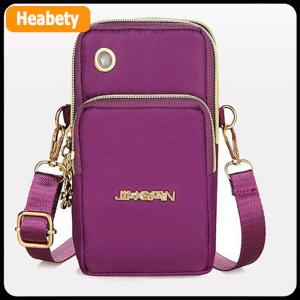 【2-3 days delivery】 Waterproof Nylon Women Crossbody Phone Shoulder Bag Small Pouch Case Belt Wallet