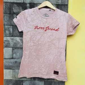 Bommm!!! Jual Kaos Three Second Paling Murah