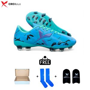 Paket Hemat 3 Set Sepatu Bola Anak Croxeus Bonus Kaos Kaki Dan Deker