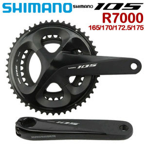 Christmas Gift Monito Monita Shimano 105 R7000 Crankset 2x11 Speed Road Bike Crank 165mm 170mm 172.5mm 175mm Crank 52-36T 53-39T 50-34T Chainring Without Bottom Bracket Update from 5800 Crankset