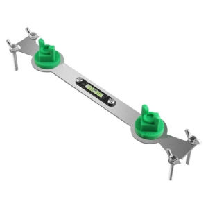 Hot And Cold Water Pipes Leveler Stainless Steel Shower Pipes Positioner Multi-purpose Spirit Level