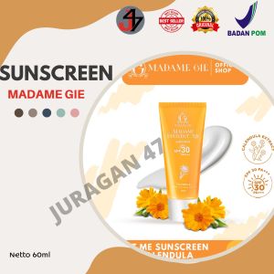 Juragan 47 - Madame Gie Madame Protect Me Sunscreen SPF 30 PA +++ With Calendula - Skincare Sunblock
