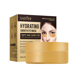 BOOM SADOER Isi 60 Lembar Termurah !! Masker Mata Bamboo Charcoal Collagen / Masker Mata Panda Kantung / Masker Mata Untuk Tidur / Eye Mask Collagen Bisa Untuk Leher Pipi / Masker Wajah Glowing dan Putih / Eye Serum Masker Organik Anti Aging