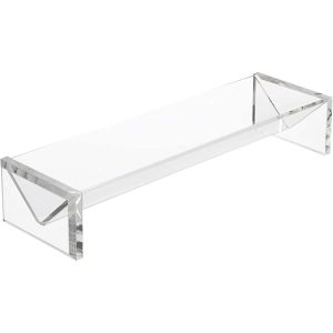 WLVYH Clear Cracker Tray Acrylic Cracker Holder Cracker Serving Tray Elegant Versatile Dessert Display for Wedding Party