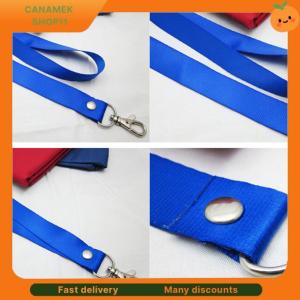 ❣️❣️❣️ Neck Strap Lanyard Safety Breakaway For ID Name Badge Holder Keys Metal Clip SL