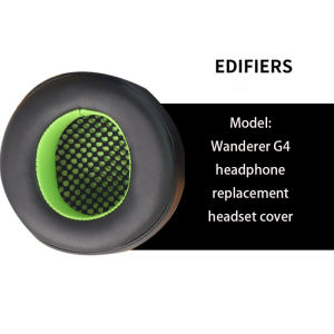 1Pair Replacement Ear Cushions Memory Foam Earpads For Edifier HECATE G4 G4PRO G30 GM660 Gaming Headset Noise Isolating Breathable Durable Ear Pads