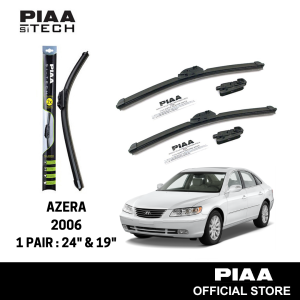PIAA Si-Tech Silicone Wiper For AZERA 2006 (24" & 19")