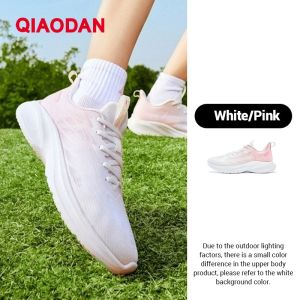 Qiaodan Qingsu LITE รองเท้าวิ่งสตรีใหม่ลำลองตาข่ายระบายอากาศน้ำหนักเบา XM26240221